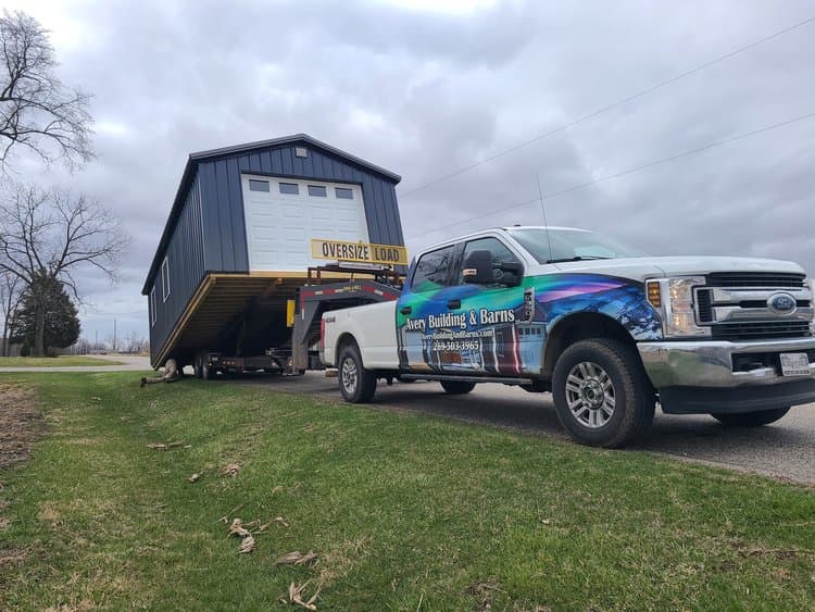 Delivery, Truck from front